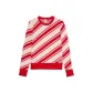 White Shell Candy Cane
