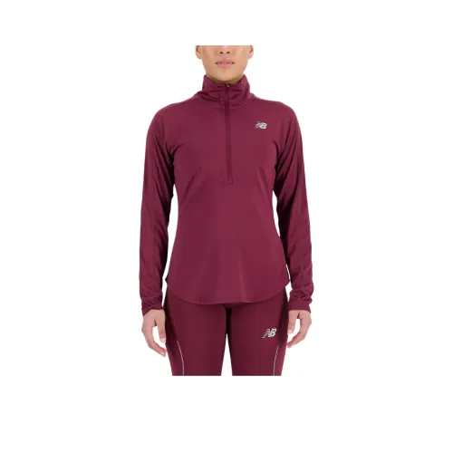 New Balance T-Shirt Women's Dark Red