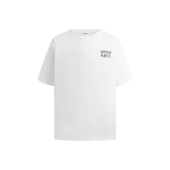 HEYABC Drop Shoulder Sleeve T-Shirt Unisex