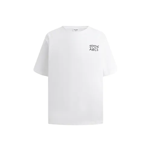 HEYABC Drop Shoulder Sleeve T-Shirt Unisex