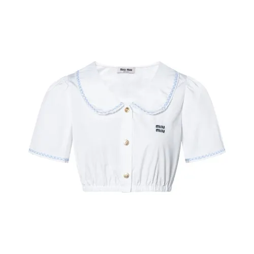 MIU MIU Shirts Women's White