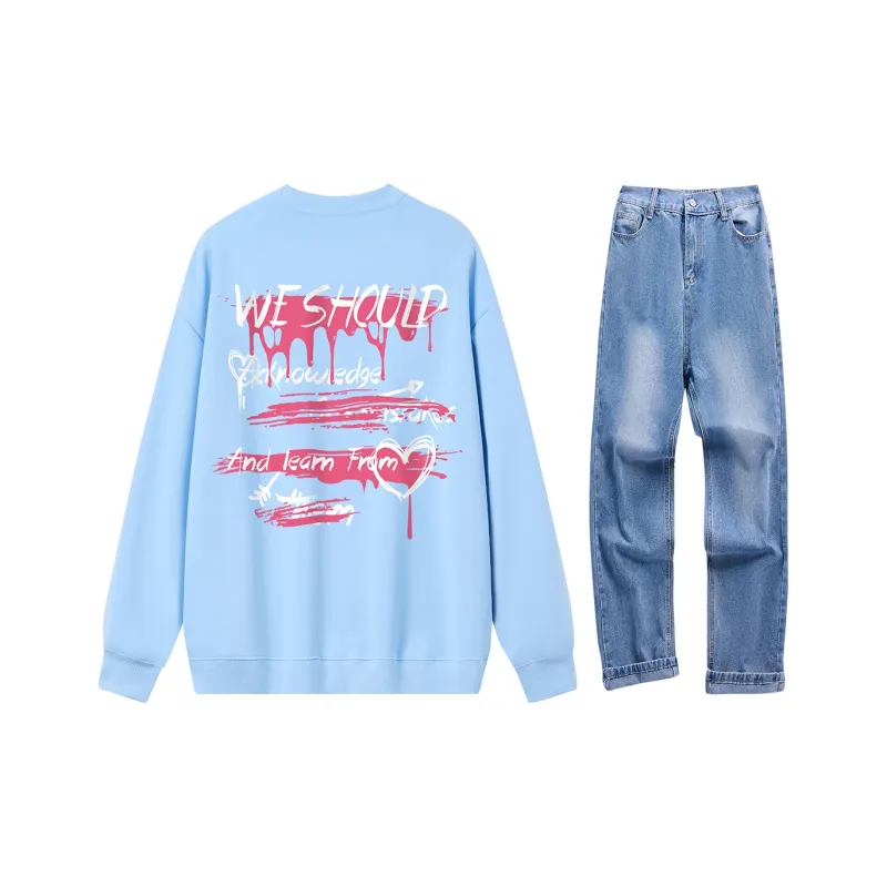 VniVerseVClub Sweatshirt Set Unisex-24