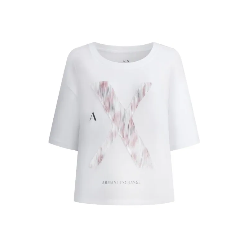 ARMANI EXCHANGE T Shirts Women's White-0