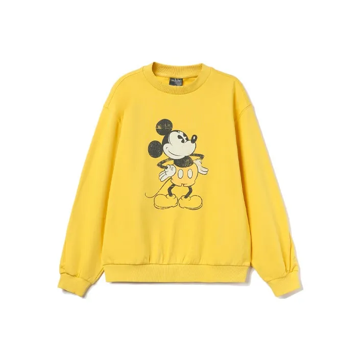 LiNing x Disney Sweatshirt Women's Milk Candy Yellow-0