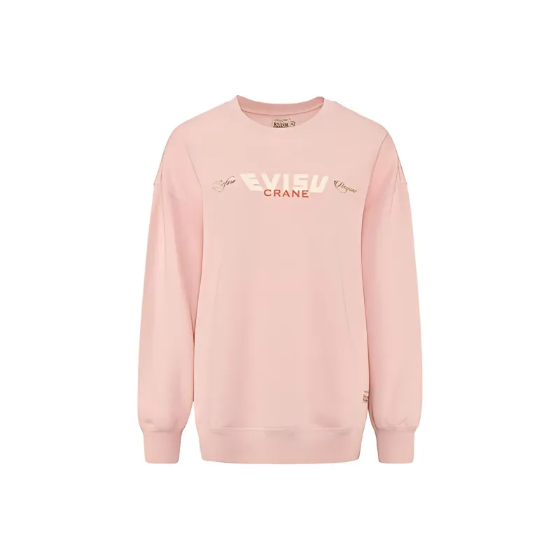 EVISU Sweatshirts Women's Pink-0
