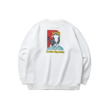 My King Mansleep X ANTA Life Collection Sweatshirts Women's White