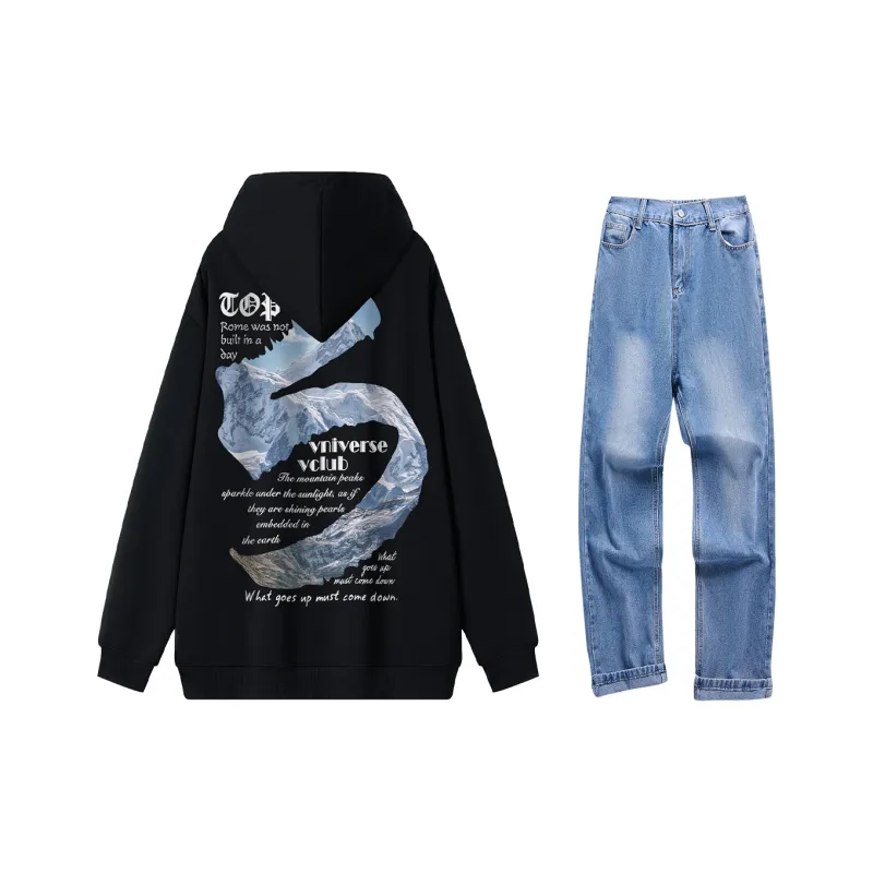 VniVerseVClub Sweatshirt Set Unisex-6