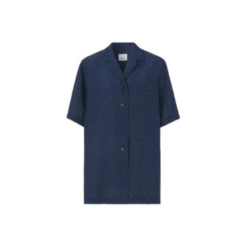 Burberry Shirts Women's Dark Royal Blue