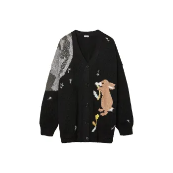 LOEWE x Suna Fujita SS25 Sweater Women's Black