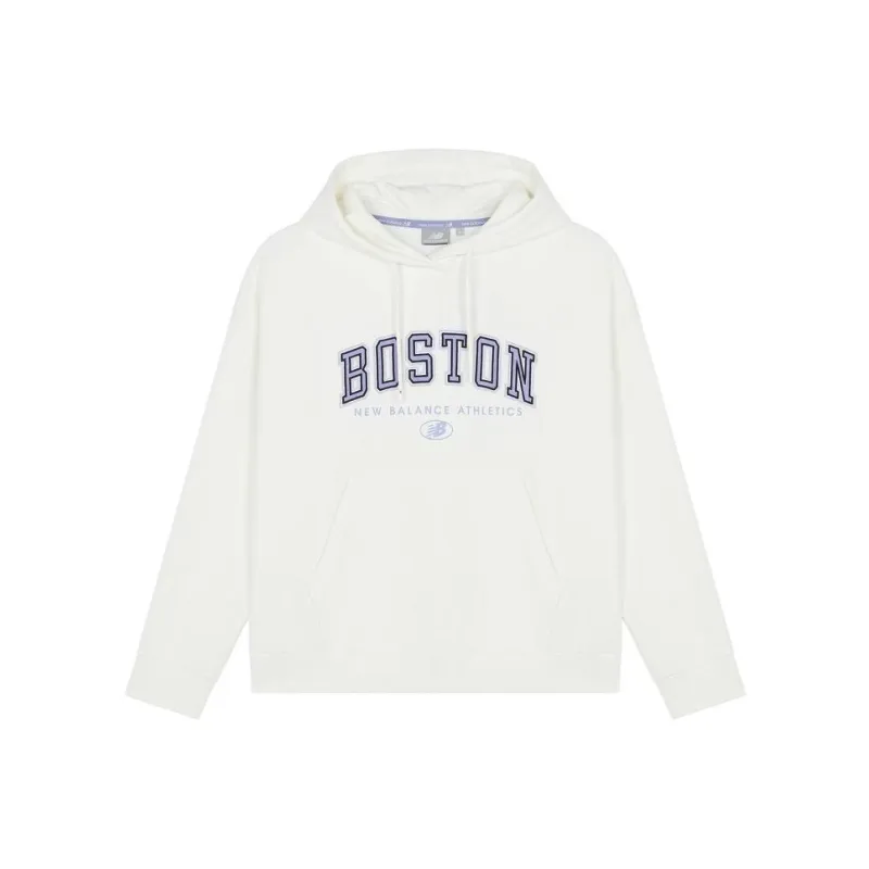 New Balance Sweatshirt Women's Milk White-0