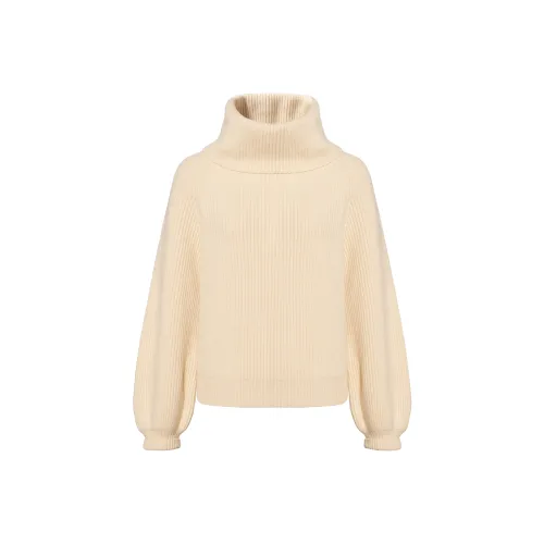 CELINE Loose Fit Sweater Women's Vanilla