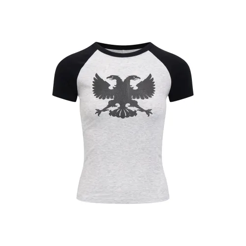 Ariseism T Shirt Women's White Heather Gray