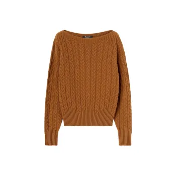 Loro Piana FW23 Sweater Women's Dark Sheep Camel