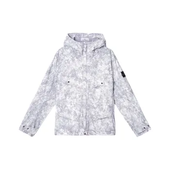 STONE ISLAND Jackets & Coats Men's Pearl Gray