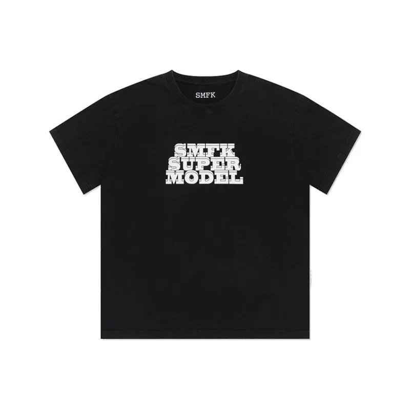 SMFK T Shirts Women's Storm Gray-0