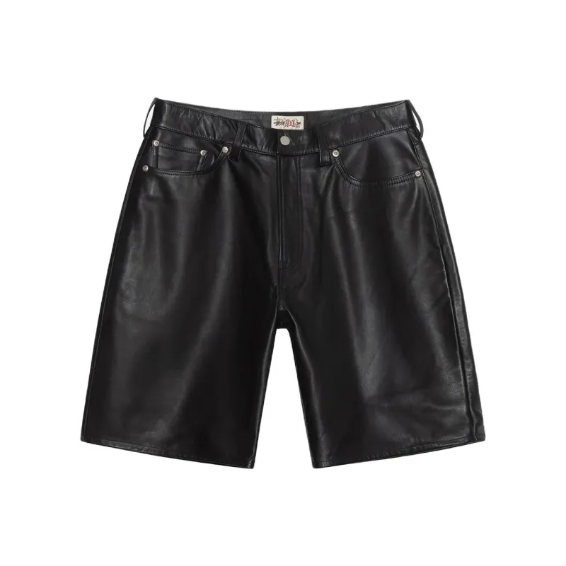 Stussy Big Ol' Leather Short-0