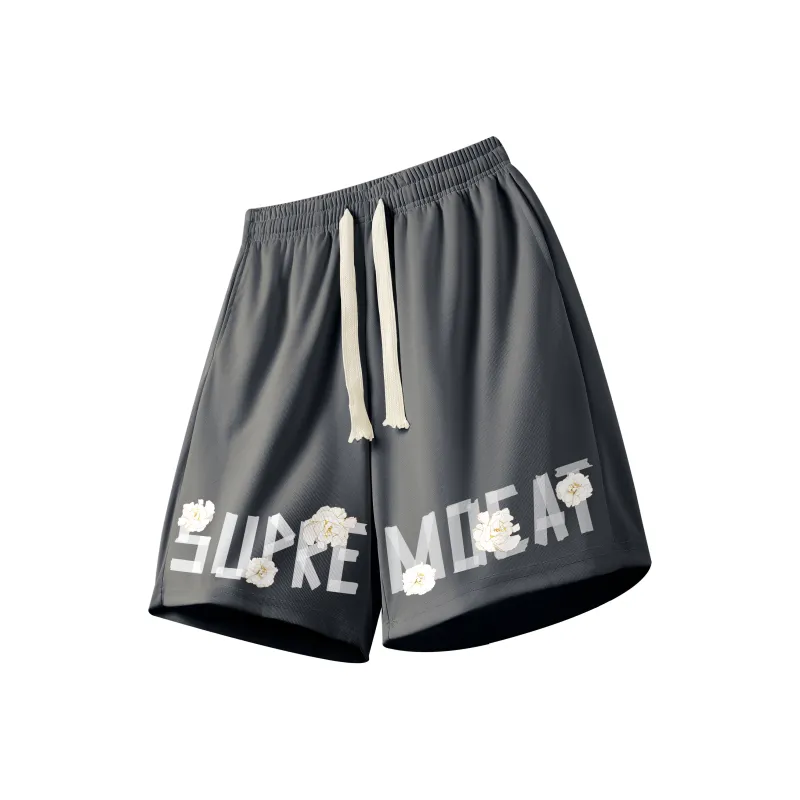 Supremo Cat Casual Shorts Unisex-2