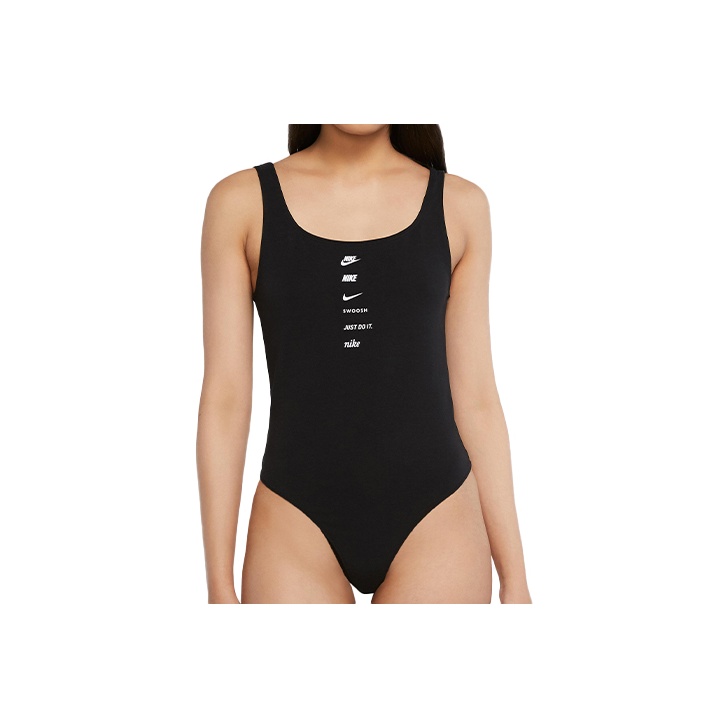 nike air women's printed running bodysuit
