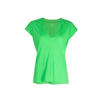 FRAME T-Shirts Women's Bright Green