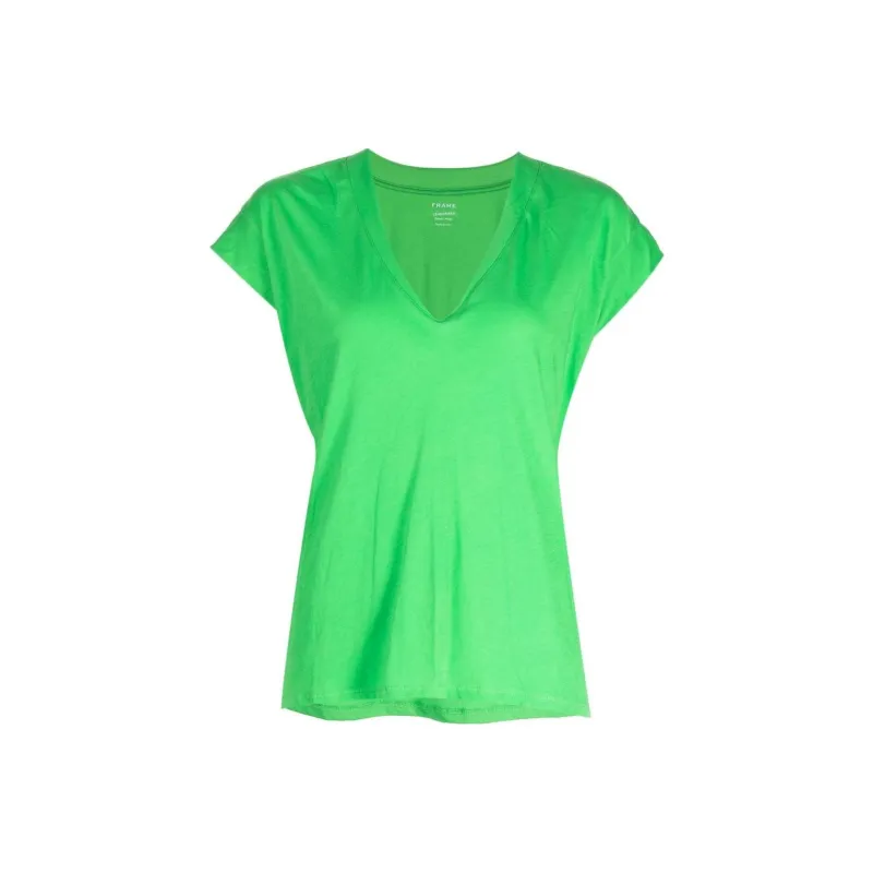 FRAME T-Shirts Women's Bright Green-0