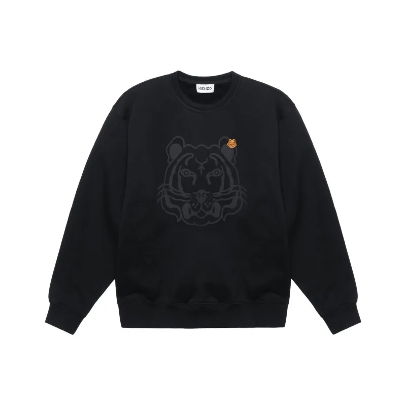 KENZO Classic Tiger Head Sweatshirts Women's Black-0