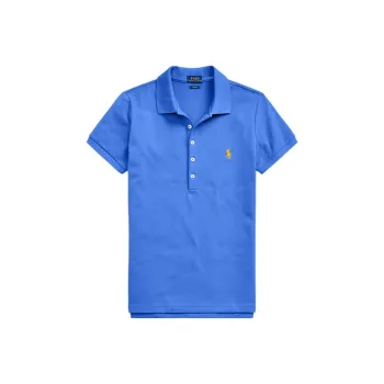 Polo Ralph Lauren Julie Logo embroidered Polo Shirt