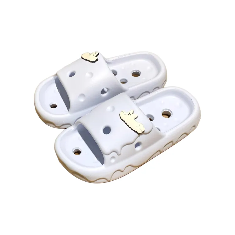 SHIGUDE Home Slippers Unisex, Light Yellow-26