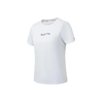 LINING Running Collection T Shirts Women's Standard White