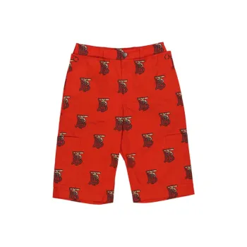 Burberry Casual Shorts Men's Red