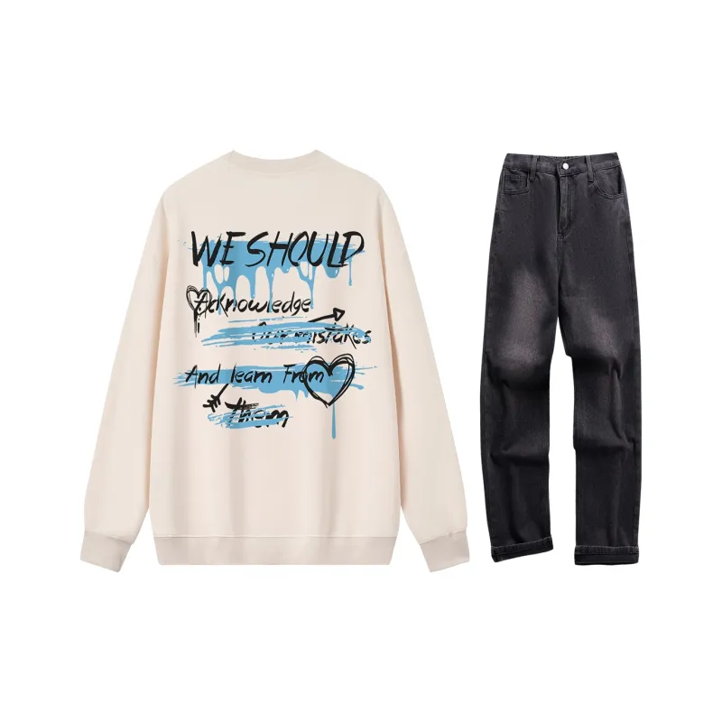 VniVerseVClub Sweatshirt Set Unisex-20