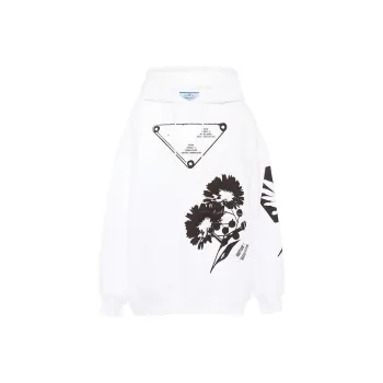 PRADA SS21 Sweatshirt Women's White