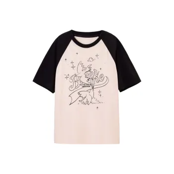 LEDIN T-Shirts Women's Transparent Red