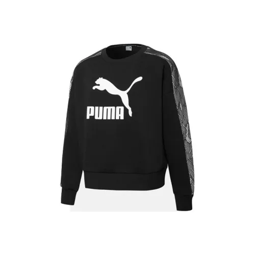 PUMA Sweatshirts Women's Black