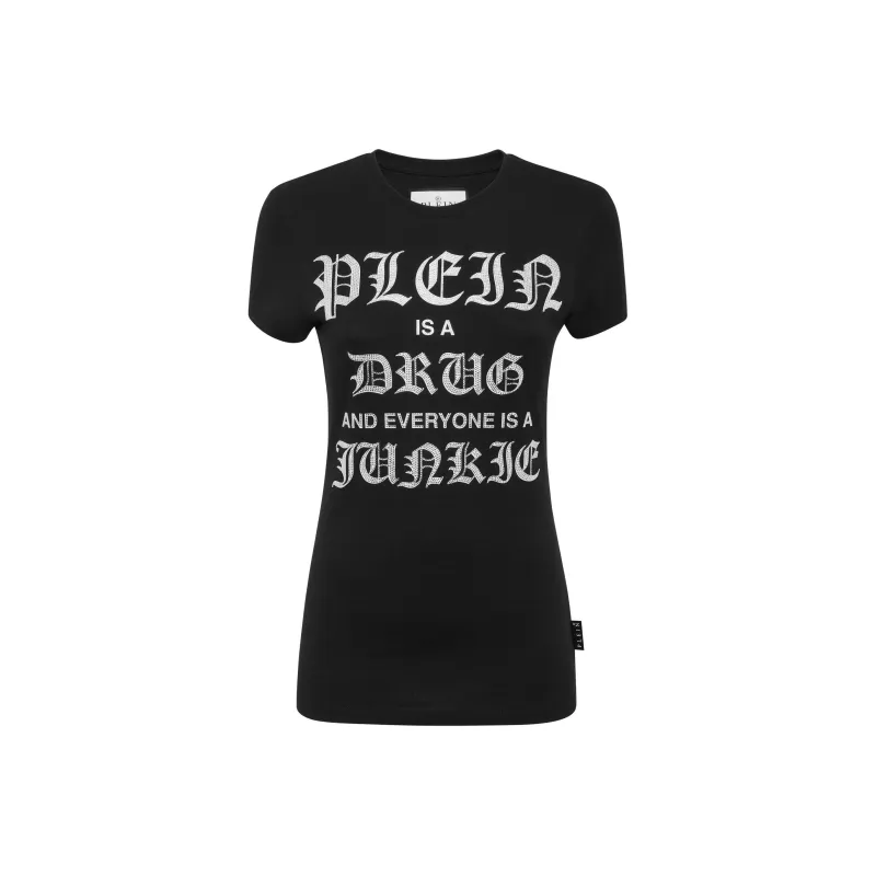 PHILIPP PLEIN Sexy Pure Cotton T shirt-0