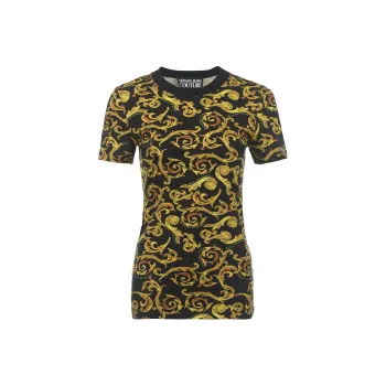 VERSACE JEANS COUTURE T Shirts Women's Black