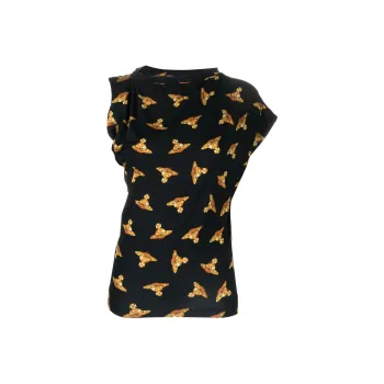 Vivienne Westwood SS23 T Shirt Women's Black