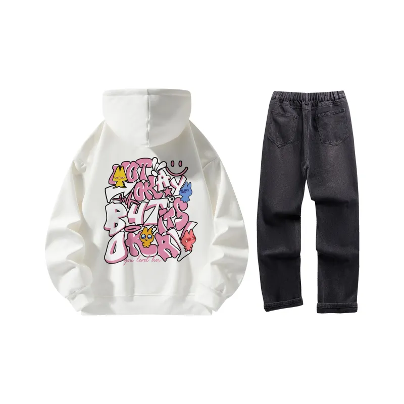 LEVEL Sweatshirt Sets Unisex-4