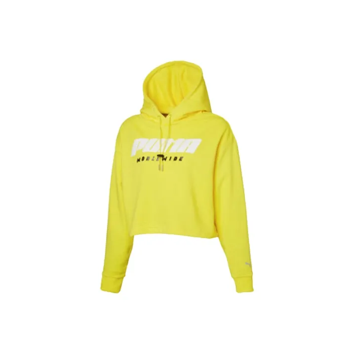 PUMA Sweatshirts Unisex Yellow-0