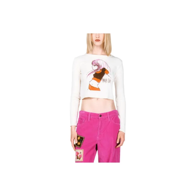 ANNA SUI T Shirts Women's White-0