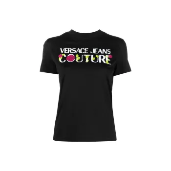 VERSACE JEANS COUTURE T Shirt Women's Black