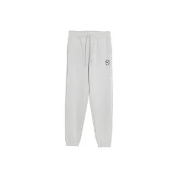 PUMA Casual Pants Unisex Light Gray