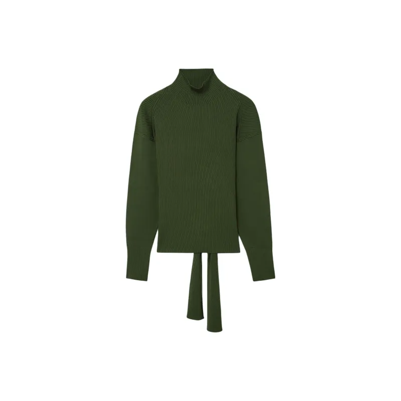 COS Knitwear Women's Khaki Green-0