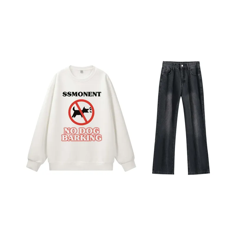 SUNSETMONENT Sweatshirt Set Unisex-7
