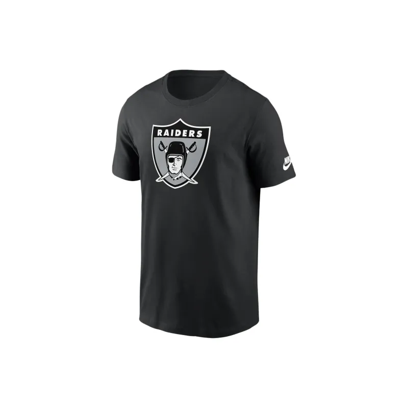 Nike Las Vegas Raiders Rewind Logo Essential Basketball Jerseys Men's Black-0