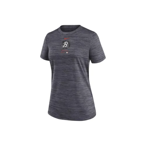 Nike Baltimore Orioles Authentic Collection City Connect Practice Velocity Women's Nike Dri FIT Mlb T Shirt