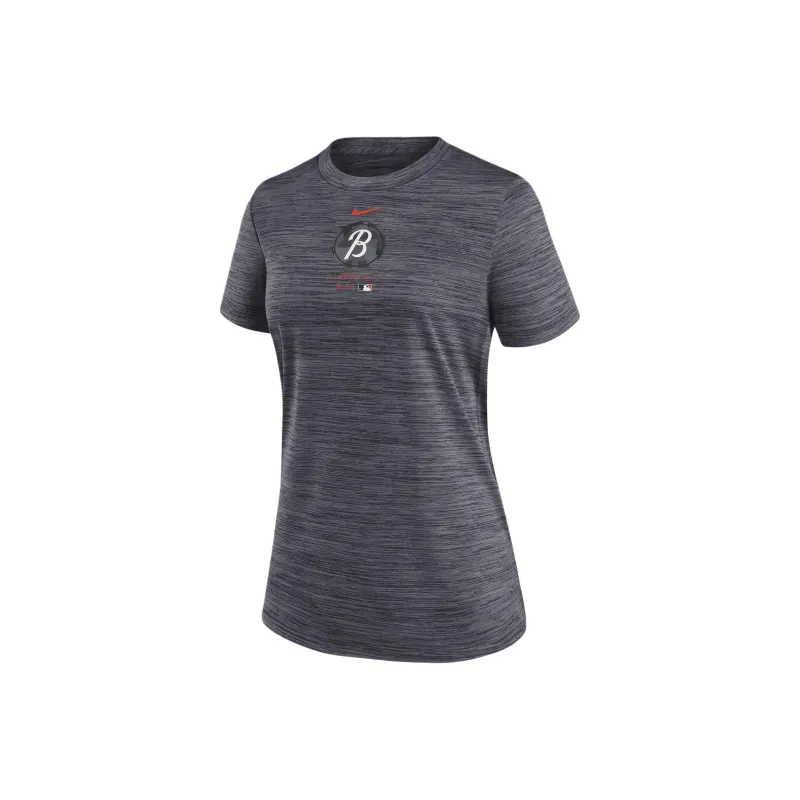 Nike Baltimore Orioles Authentic Collection City Connect Practice Velocity Women's Nike Dri FIT Mlb T Shirt-0