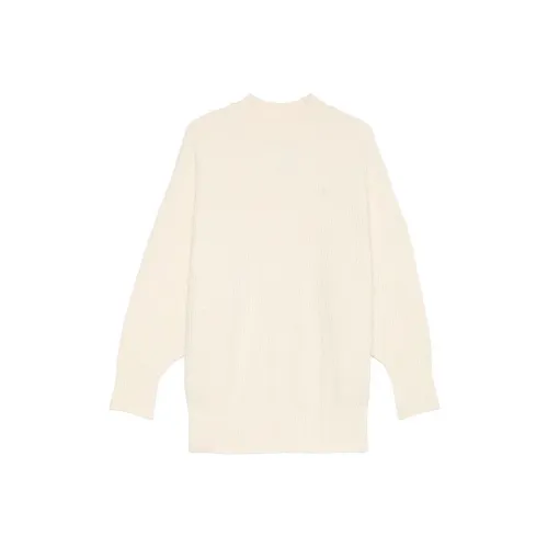 Victoria's Secret PINK Chenille Crewneck Pullover/White Shell Sweater Women's White Shells