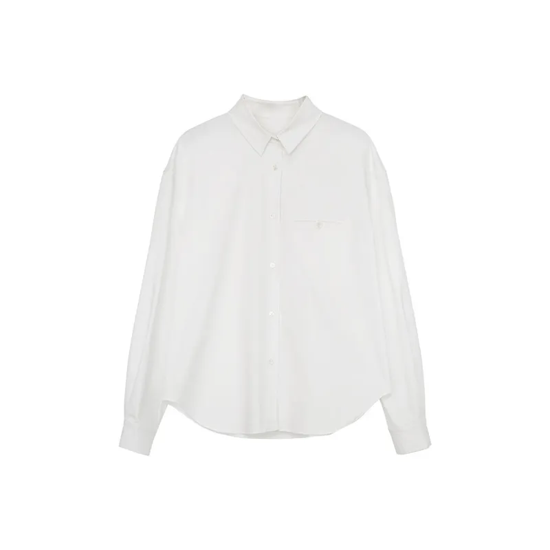 MUNJOUR Shirt Women's Elegant White-0