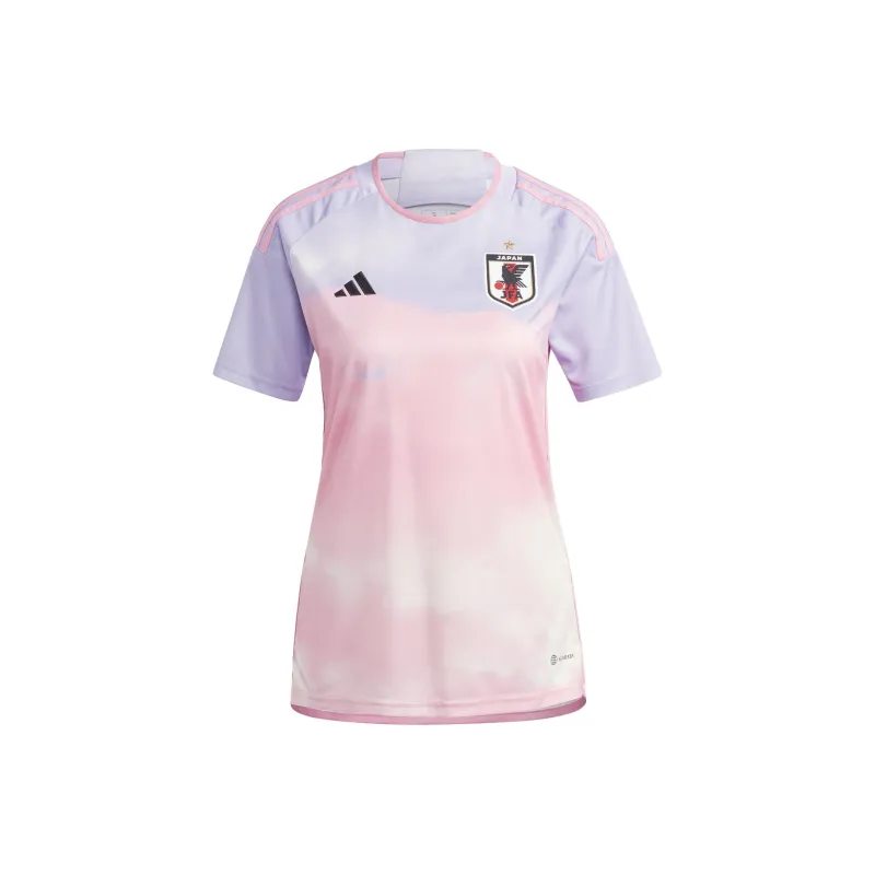Adidas Japan Women's Team 23 Away T Shirt Women's Purple-0