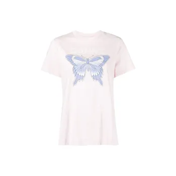 GANNI T Shirts Women's Light Purple